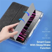 iPad Pro 11 (2020/21/22) iPad Air 4/5 10.9 -Dux Ducis Unid Series, aufstellbares Flip-Etui, schwarz – Bild 6