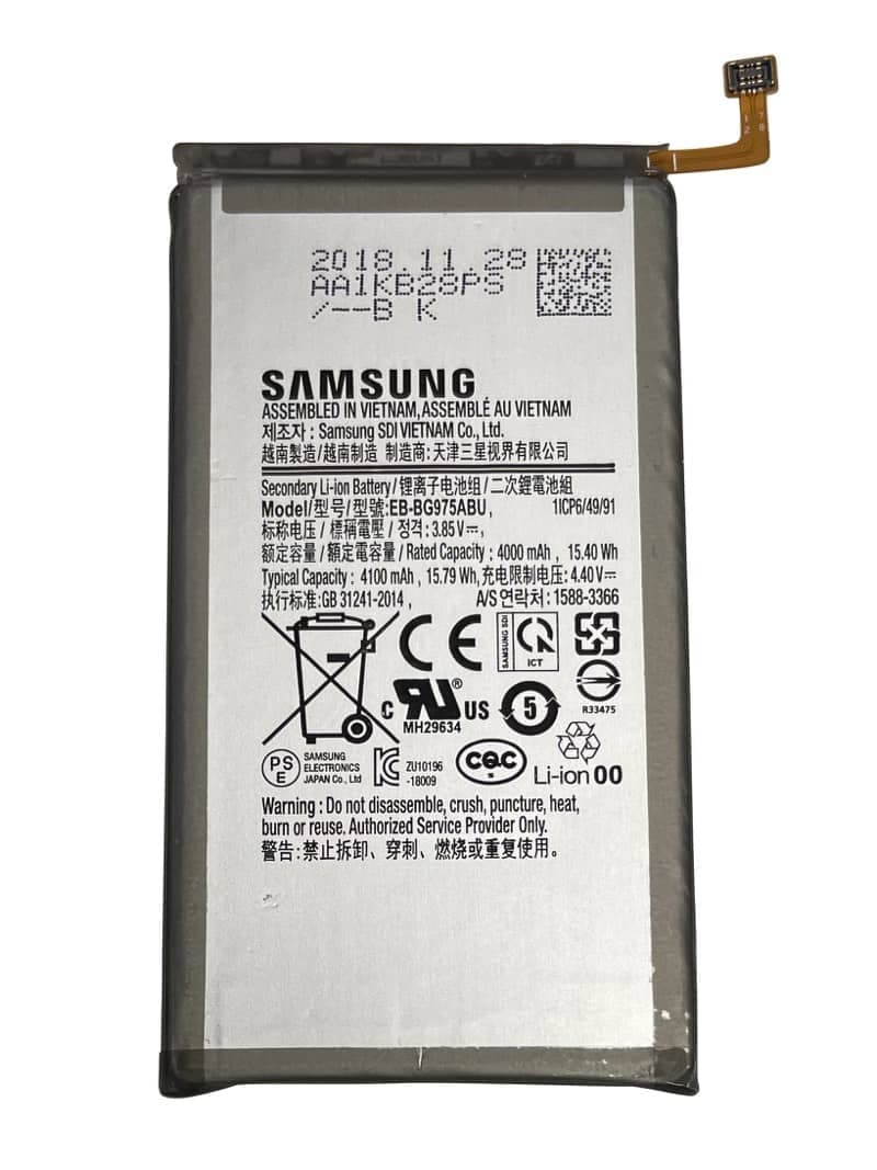 Samsung Galaxy S10 Plus EB-BG975ABU Batterie, neu, original