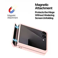 Galaxy Z Flip8 - Dux Ducis Yind Series avec Magsafe en rose clair – Bild 7