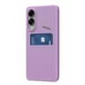 Dux Ducis - Galaxy S25 Edge - Rafi II Magnetic Case with Kickstand & Card Slots, Purple