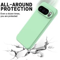 Google Pixel 10 Pro XL - Silikon Schutzhülle, Grün – Bild 7