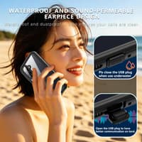 Samsung Galaxy A27 - Redpepper IP68 SAM Series Waterproof Outdoor Case, Black – Bild 7