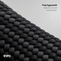 RPD Magnos Magnet Armband Nylon Geflochten für Apple Watch 38/40/41/42mm - Schwarz – Bild 2