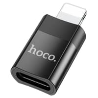 Hoco UA17 iPhone Lightning Male to Type-C female USB2.0 Adapter, black – Bild 3
