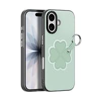 iPhone 17 - Dux Ducis - Luvy Series, Love Edition (Lucky Clover), green – Bild 1