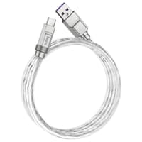 Hoco - U113 Fast Charging 100W USB-C to USB-A 1M, silver – Bild 1