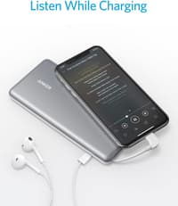 ANKER Powerbank 10.000mAh + Lighnting cable PowerCore Pro, silver – Bild 5