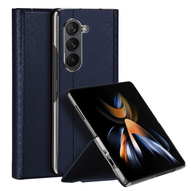 Samsung Galaxy Z Fold 5 - Dux Ducis Bril Series bleu