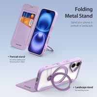 iPhone 17 - Dux Ducis Skin X Pro Series Housse avec MagStand, Violet – Bild 8