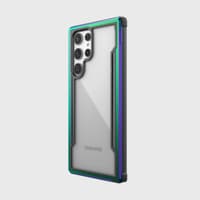 Samsung Galaxy S23 Ultra - Raptic/X-Doria Defense Shield Case mit iridescent Rahmen – Bild 1