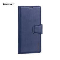 Samsung Galaxy S21 Plus - Hanman Mill Flip Case mit 3 Kartenfächern, dunkelblau – Bild 2