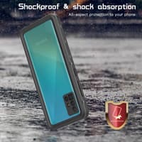 Samsung A51 4G - Redpepper IP68 Wasserdichtes Outdoor Case mit Magsafe, schwarz – Bild 8