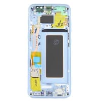 Samsung Galaxy S8 Frontglas / LCD blau (ocean blue), pulled – Bild 1