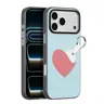 iPhone 17 Pro - Dux Ducis Luvy Series, Love Edition, bleu ciel
