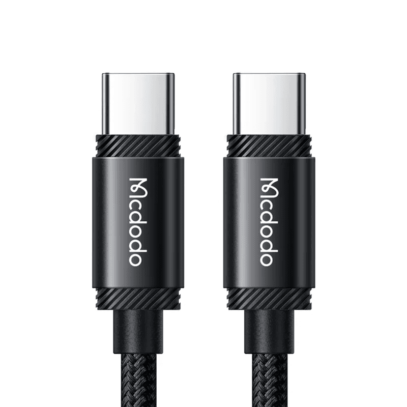 McDodo - USB-C to USB-C, Charging and Data Sync, 240W, 1.2m, Black