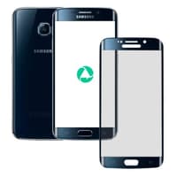 Samsung Galaxy S6 Edge Plus - Tempered Glass / Panzerglas - 3D schwarz – Bild 1