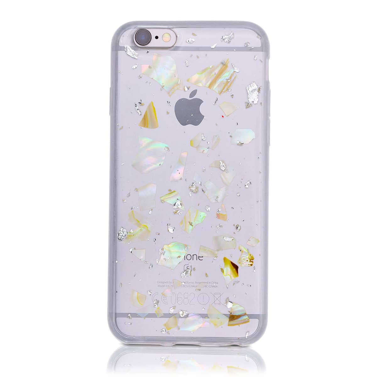 Apple iPhone 6 / iPhone 6S - Pezzi di guscio bianco