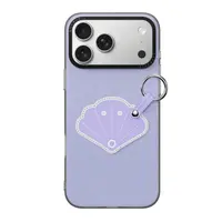 iPhone 17 Pro - Dux Ducis - Série Luvy, édition Love (coquillage), violet – Bild 2