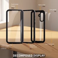 Samsung Galaxy A36 - Custodia impermeabile per esterni Redpepper IP68 SAM Series, nero – Bild 4
