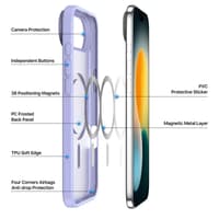 iPhone Air - Dux Ducis Yind Series with Magsafe in purple – Bild 4