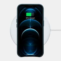 iPhone 13 Pro Max - Oil Wax Premium Genuine Leather Magsafe Back Case Black (WMI1304-BK) – Bild 6