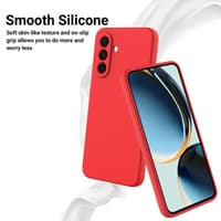 Samsung Galaxy S26 Plus - Silikonhülle, rot – Bild 3