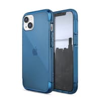 iPhone 13 Pro - Raptic/X-Doria Defense Air Clear Case blau – Bild 1