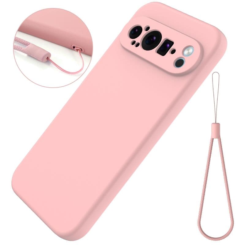 Google Pixel 9 Pro XL - Silikonhülle pink – 4