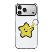 iPhone 17 Pro - Dux Ducis - Série Luvy, édition Love (étoile jaune), blanc – Bild 2