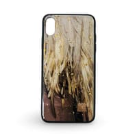 iPhone Xs Max - TC Case feather design beige – Bild 1