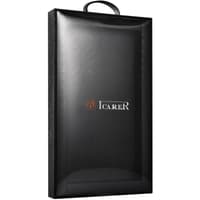 iPhone X / XS - iCarer Curved Edge Vintage Echtleder Folio RIX04-GG, Khaki – Bild 4