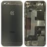 Apple iPhone 5 Backcover schwarz/silber mit Logo, glitzersteine neu, original