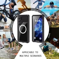 Samsung Galaxy S25 Ultra - Redpepper IP68 Mars Series Wasserdichtes Outdoor Case Magsafe, schwarz – Bild 4