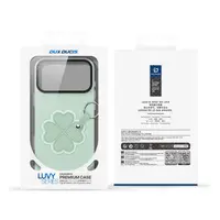 iPhone 17 Pro - Dux Ducis - Série Luvy, édition Love (trèfle à quatre feuilles), vert – Bild 12