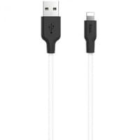 Hoco X21 - iPhone Lade- und Datenkabel (USB-A / USB-Lightning), weich, 1m, Weiss, Silikon – Bild 2