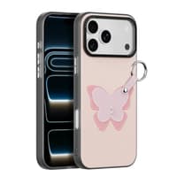 iPhone 17 Pro Max - Dux Ducis - Luvy Series, Love Edition (Schmetterling), pink – Bild 1