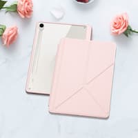 Samsung Galaxy Tab S9 FE Plus / S9 Plus / S10 Plus - Dux Ducis Magi Series, aufstellbares Flip-Etui, Pink – Bild 6