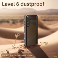 Samsung Galaxy A35 - Custodia impermeabile per esterni Redpepper IP68 SAM Series, nero – Bild 9