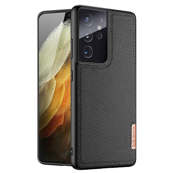 Samsung Galaxy S21 Ultra - DUX DUCIS Fino Case, Backcase TPU, schwarz