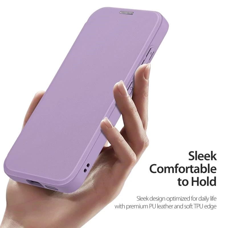 Samsung Galaxy S25 Ultra - Dux Skin X Pro Serie mit 360 Grad Ring Stand, Violett – 4