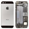 Apple iPhone 5 Backcover grau/schwarz mit Logo, neu, original