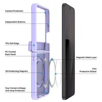 Galaxy Z Flip8 - Dux Ducis Yind Series with Magsafe in light purple – Bild 4