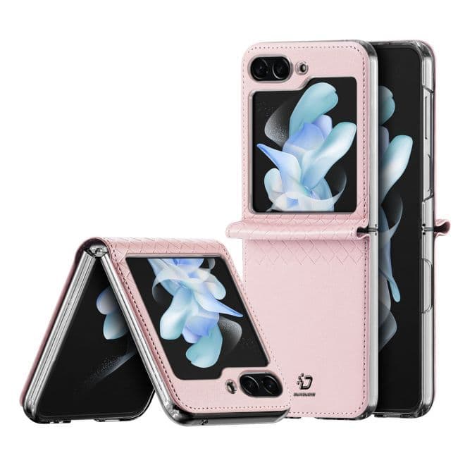 Samsung Galaxy Z Flip 6- Dux Ducis Bril Series, pink