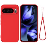 Google Pixel 10 Pro XL - Silikon Schutzhülle, Rot – Bild 1