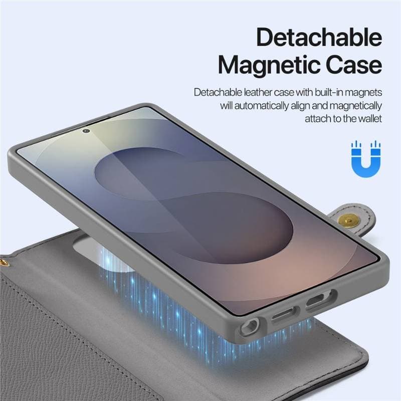 Samsung Galaxy S26 Ultra - Dux Ducis Lawa Premium Case, Gray – 4