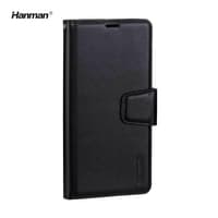 Google Pixel 9 Pro XL - Hanman Mill Flip Case mit 3 Kartenfächern, schwarz – Bild 2
