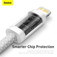 Baseus - Dynamic Series - Fast charging cable Type-C to iP, 20W 2m, White (CALD000102) – Bild 5
