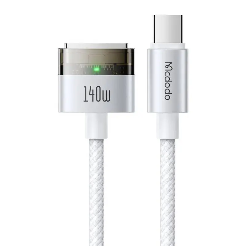 McDodo - Cab Luma, cavo USB-C MagSafe 3 da 140 W, 2 m bianco