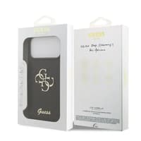 iPhone 17 Pro Max - Guess Metal Logo Glitter Case, noir GUHCP17XHG4SGK – Bild 5