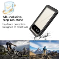 Google Pixel 9A - Custodia impermeabile per esterni Redpepper IP68 Serie FS, nero – Bild 4